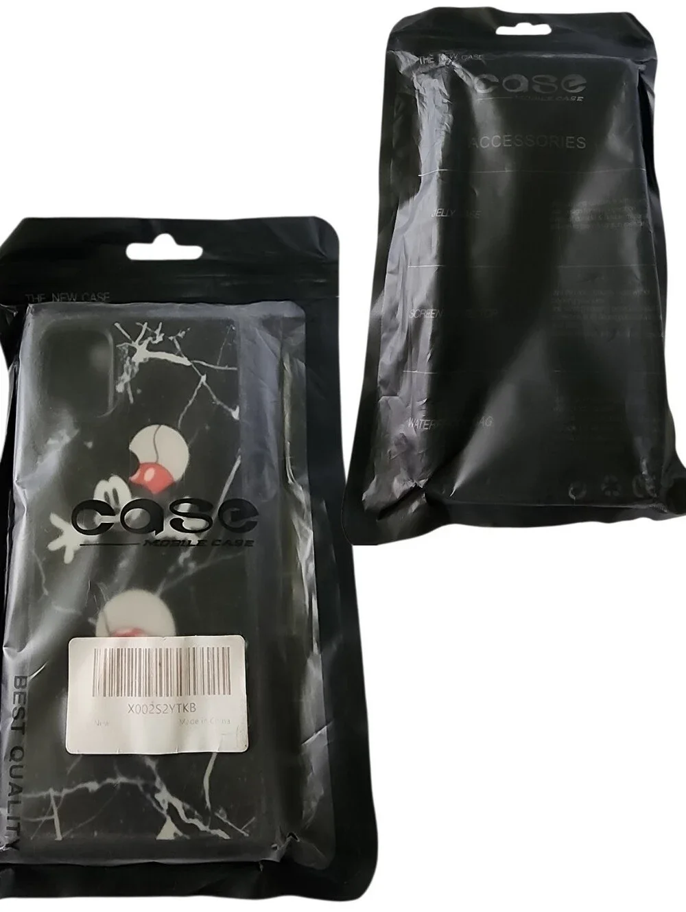 Disney Mickey Mouse Black Marble Case For Samsung Galaxy A51